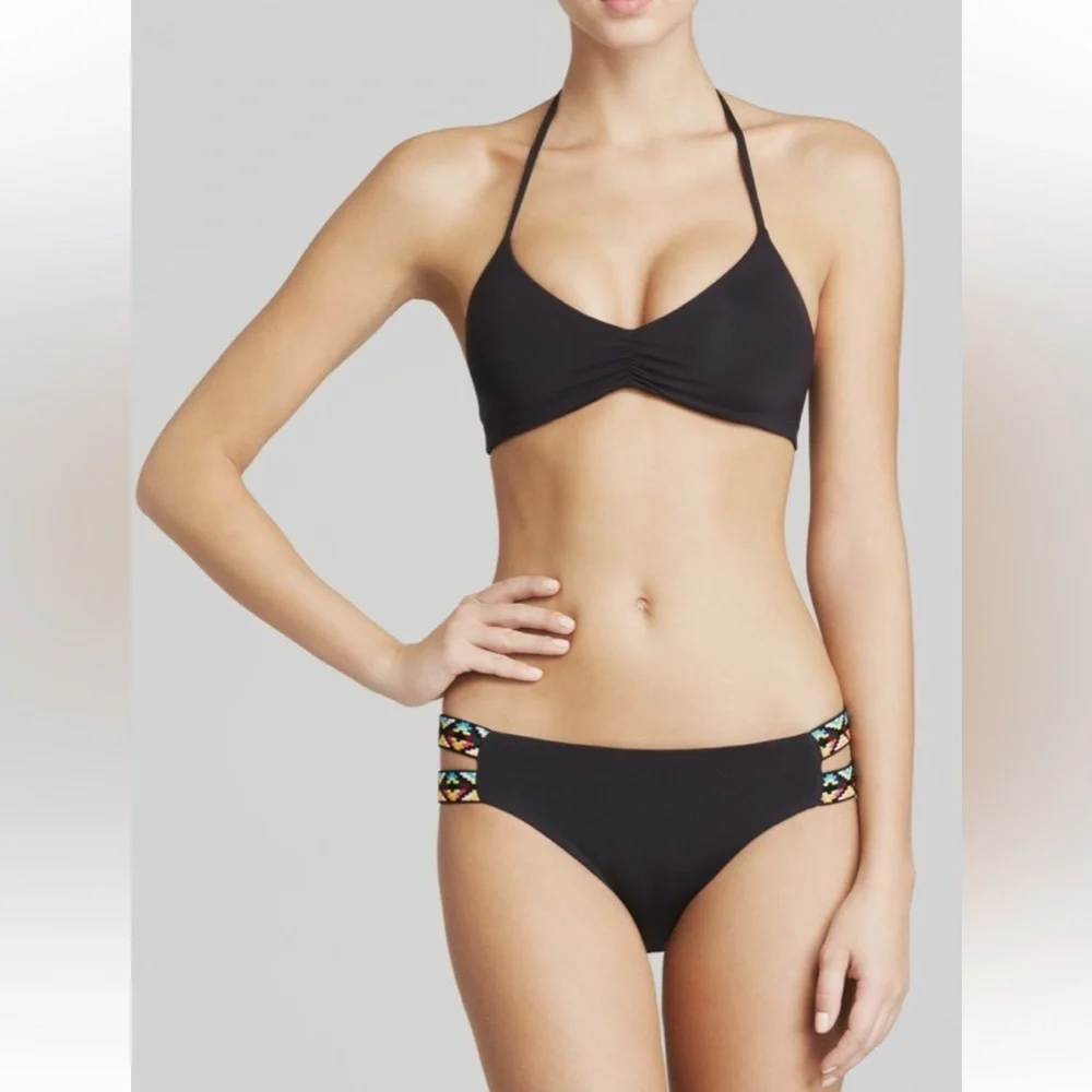 L*Space NIGHT TRIBE Double Trouble set top XS bottom S